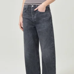 Women AGOLDE - Jean low slung baggy - Noir