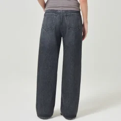 Women AGOLDE - Jean low slung baggy - Noir