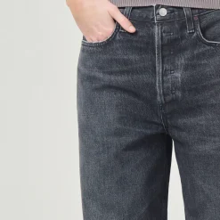 Women AGOLDE - Jean low slung baggy - Noir