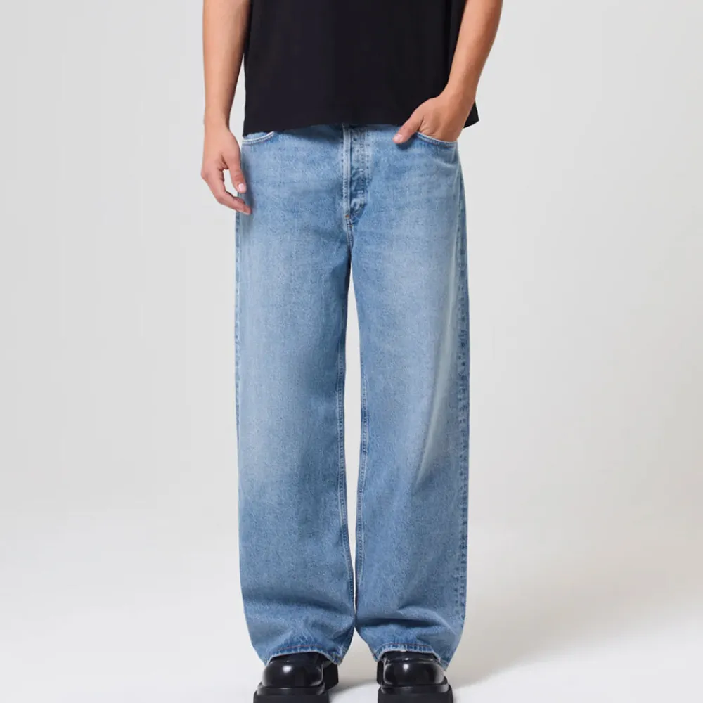 Women AGOLDE - Jean low slung baggy - Bleu clair