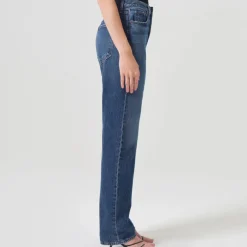 Women AGOLDE - Jean 90s pinchlong - Bleu foncé