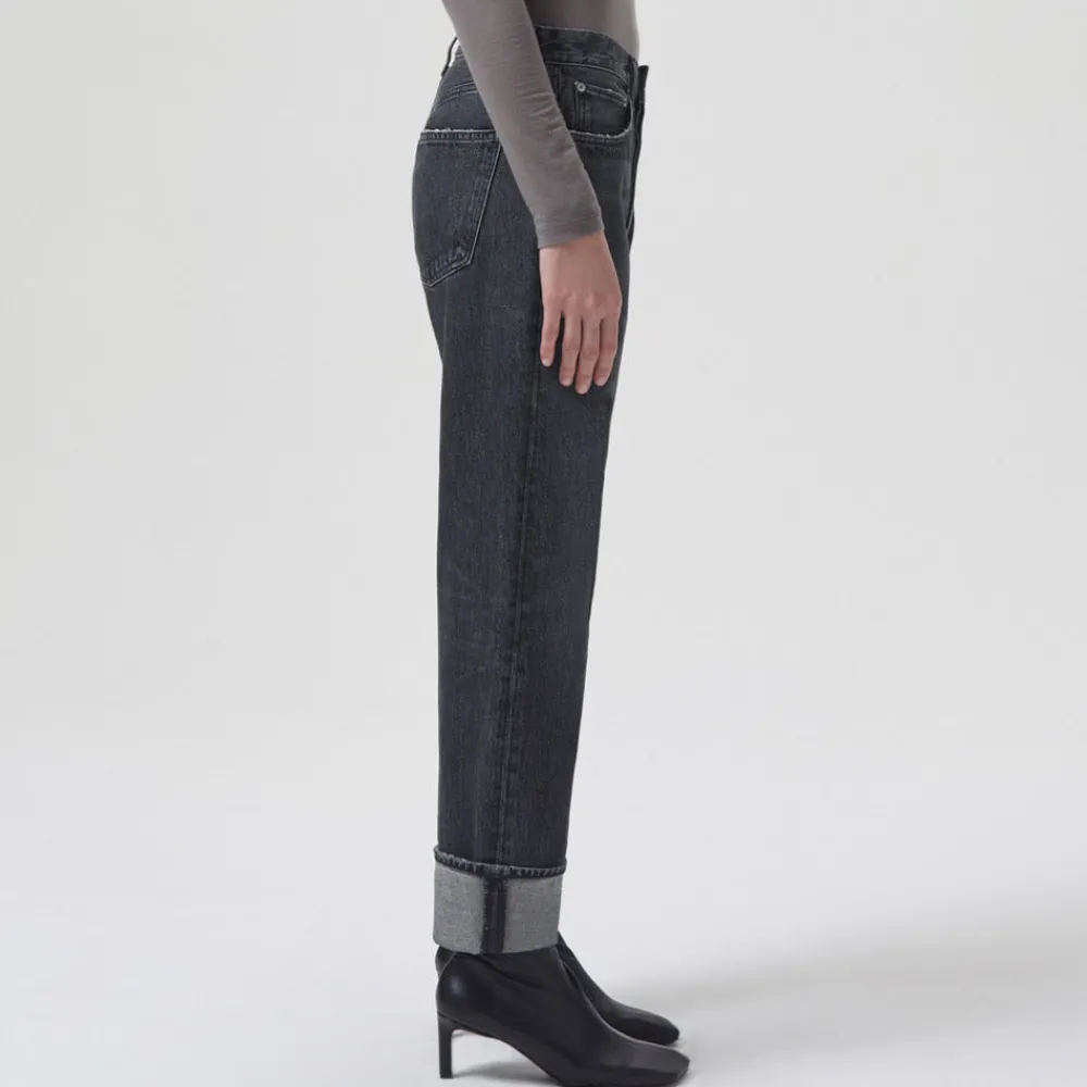 Women Agolde - Jeans Fran - Gris