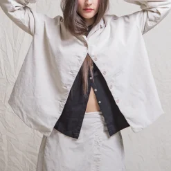 Women ALBUM DI FAMILIA Album Di Famiglia - Veste ample en velours - Beige