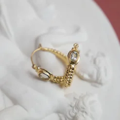 Women ALIX D REYNIS Alix D. Reynis - Boucles d'oreilles Cassopiée - Doré
