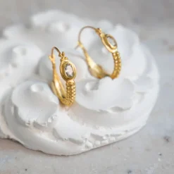 Women ALIX D REYNIS Alix D. Reynis - Boucles d'oreilles Cassopiée - Doré