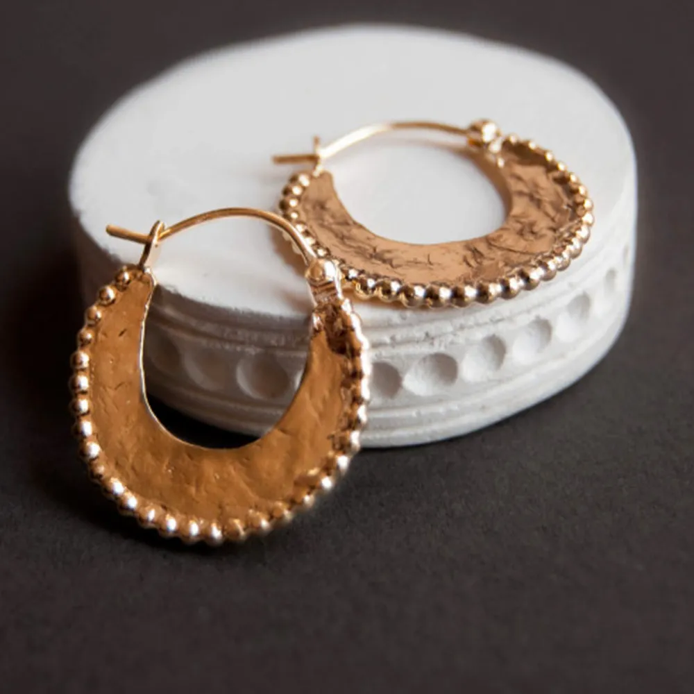 Women ALIX D REYNIS Alix D. Reynis - Boucles d'oreilles Moon - Doré