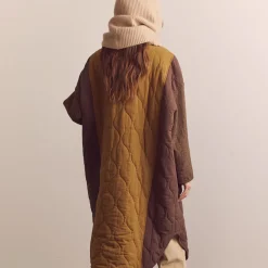 Women Amente - Manteau Matelassé - Marron
