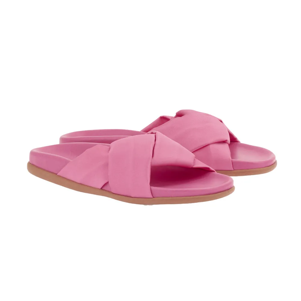 Women Ancient Greek Sandals - Sandales Whitney Footbed - Rose