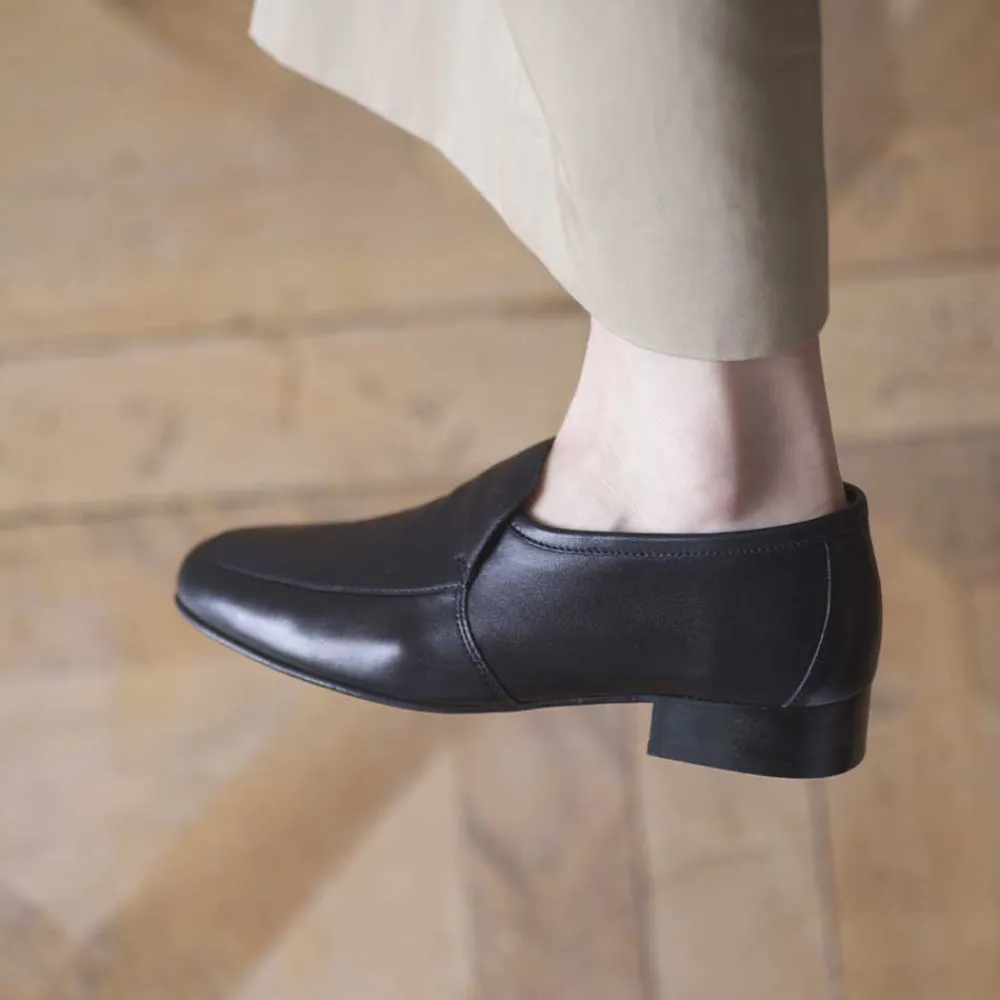 Women ANNE THOMAS - Mocassins Leo - Noir