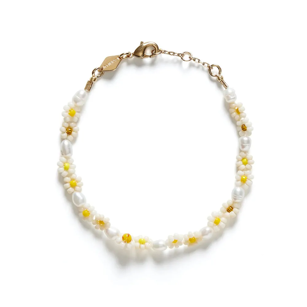Women Anni Lu - Bracelet Daisy Flower - Blanc