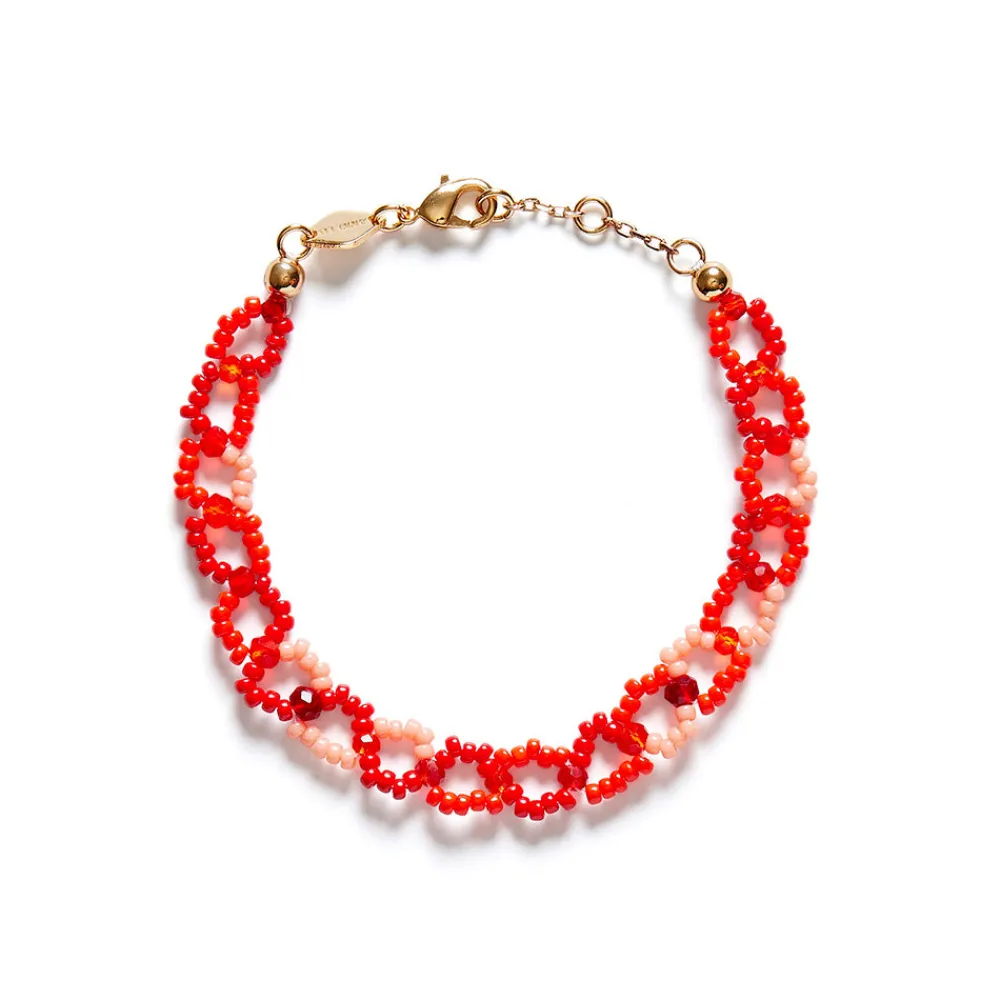 Women Anni Lu - Bracelet Tattoo - Rouge