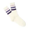 Women Anonymous ISM - Chaussettes Gradation Crew - Violet