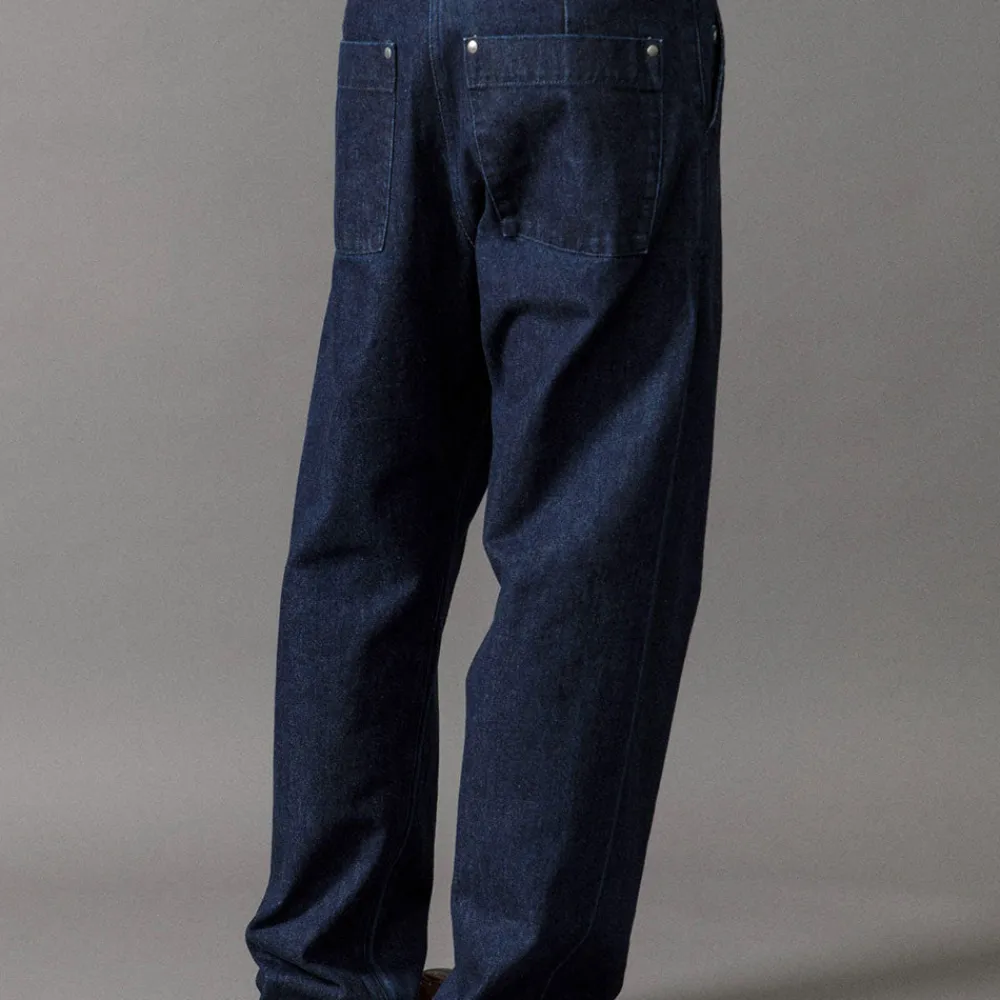 Arpenteur - Pantalon 5 Poches - Indigo