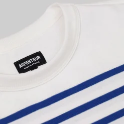 Arpenteur - T-shirt Marine - Blanc/Bleu