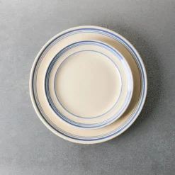 244 FASANO Assiette - Ligne Bleu