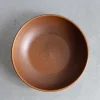 559 STONEWARE Assiette creuse en grès fin - Cannelle