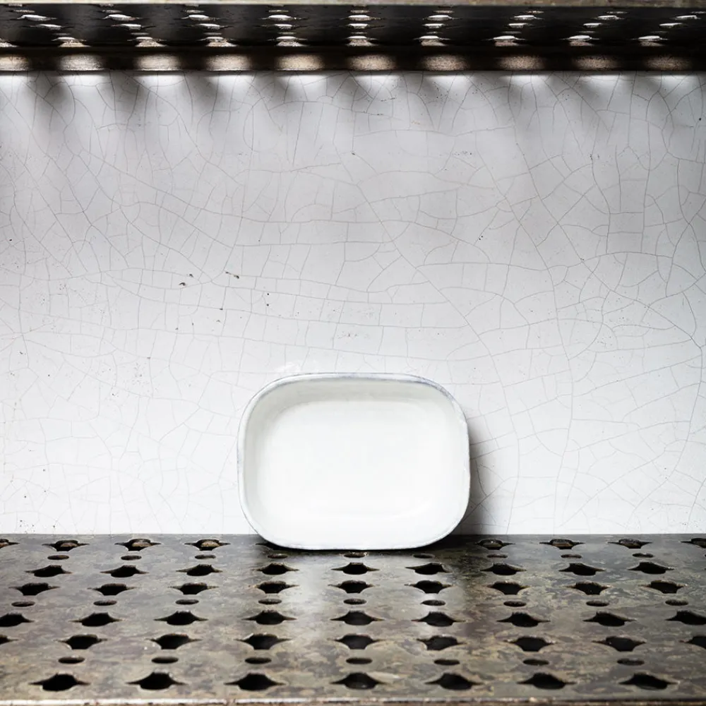 259 SERAX Assiette creuse en grès n°7 - Mastic