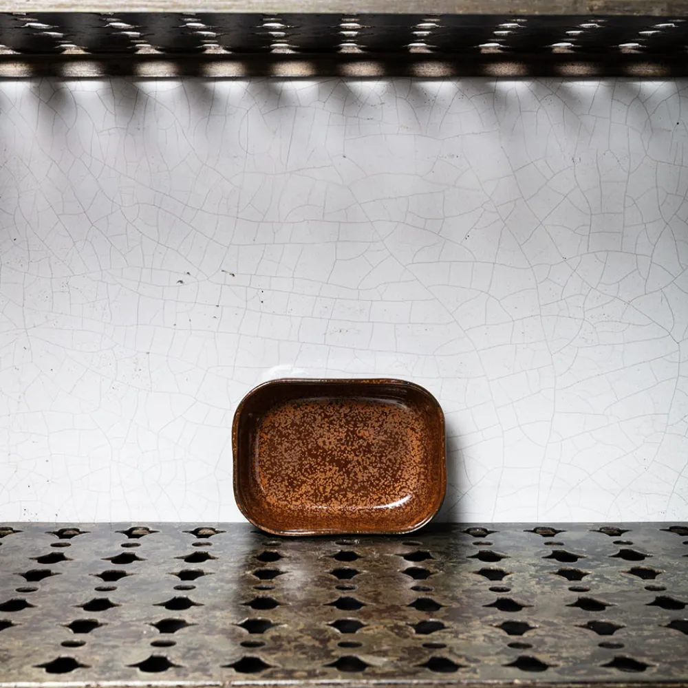 259 SERAX Assiette creuse en grès n°7 - Ocre