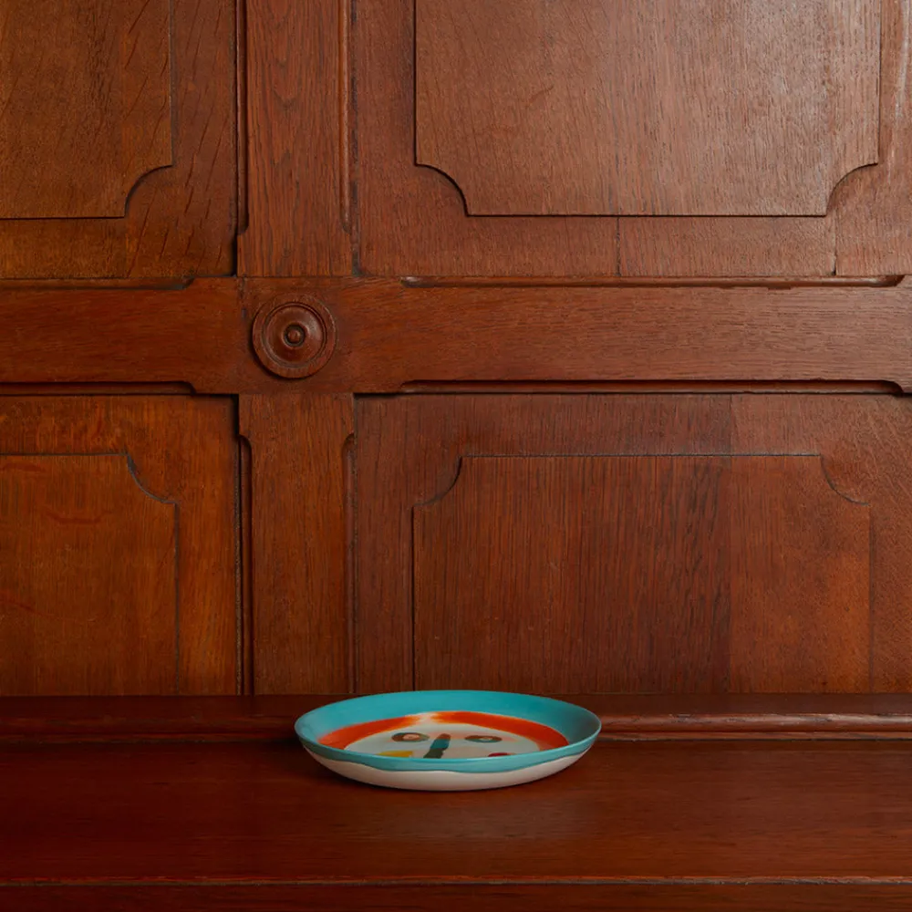259 SERAX Assiette Ottolenghi - Visage Azur