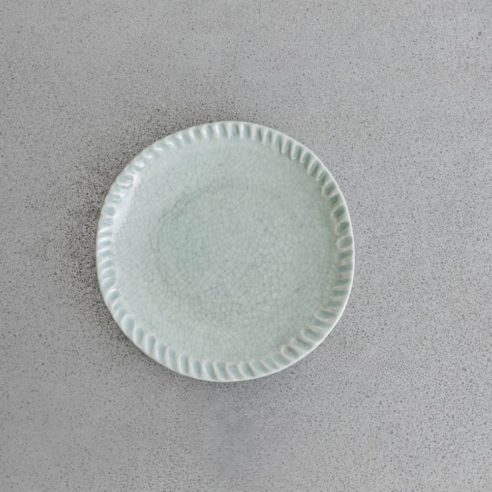 925 JARS CERAMISTES Assiette plate Dashi - Celadon