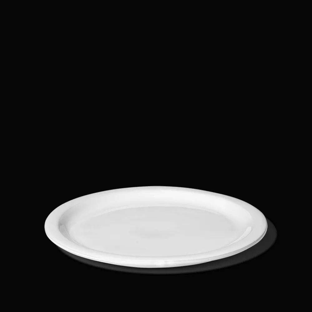187 FLYTOX Assiette plate en céramique - Blanc