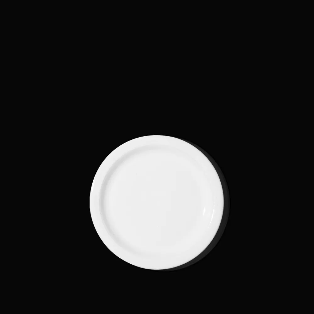 187 FLYTOX Assiette plate en céramique - Blanc