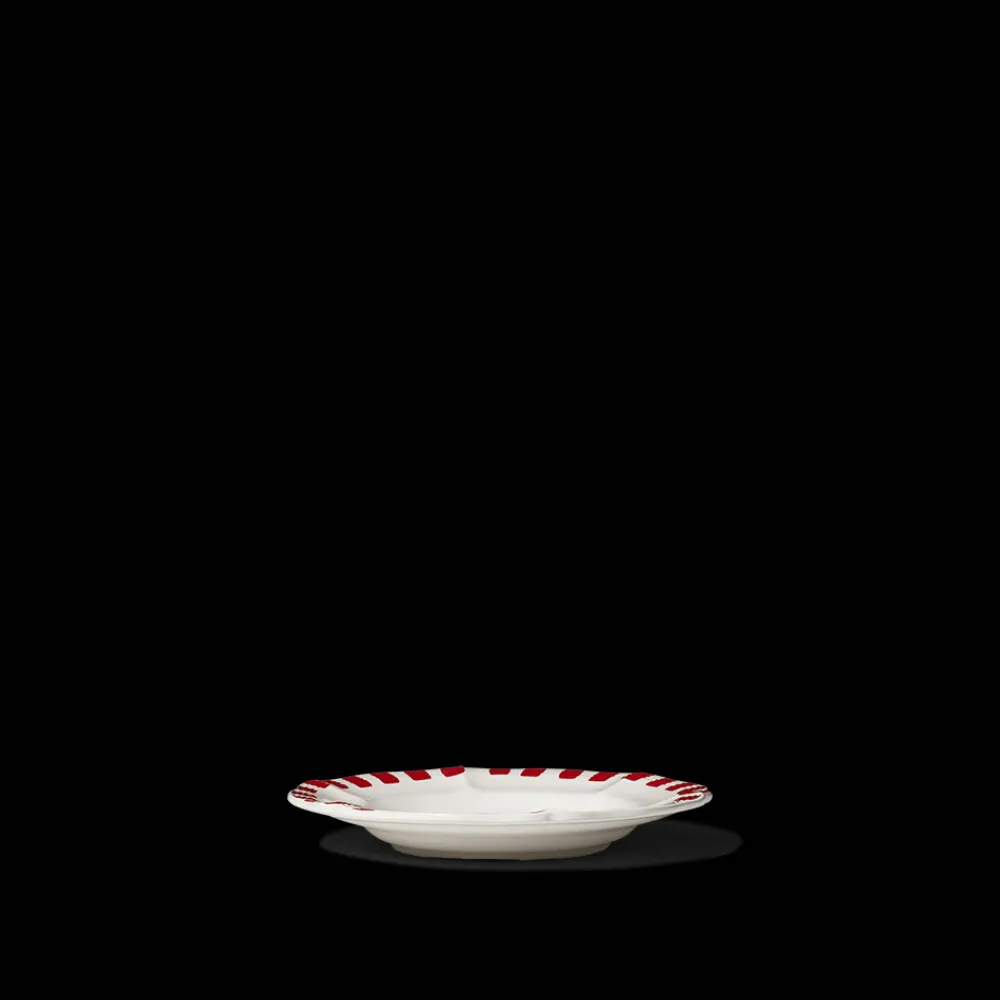 MERCI Assiette plate en faïence Boucher