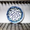 MERCI Assiette plate en faïence Paola Navone
