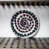 MERCI Assiette plate en faïence Paola Navone