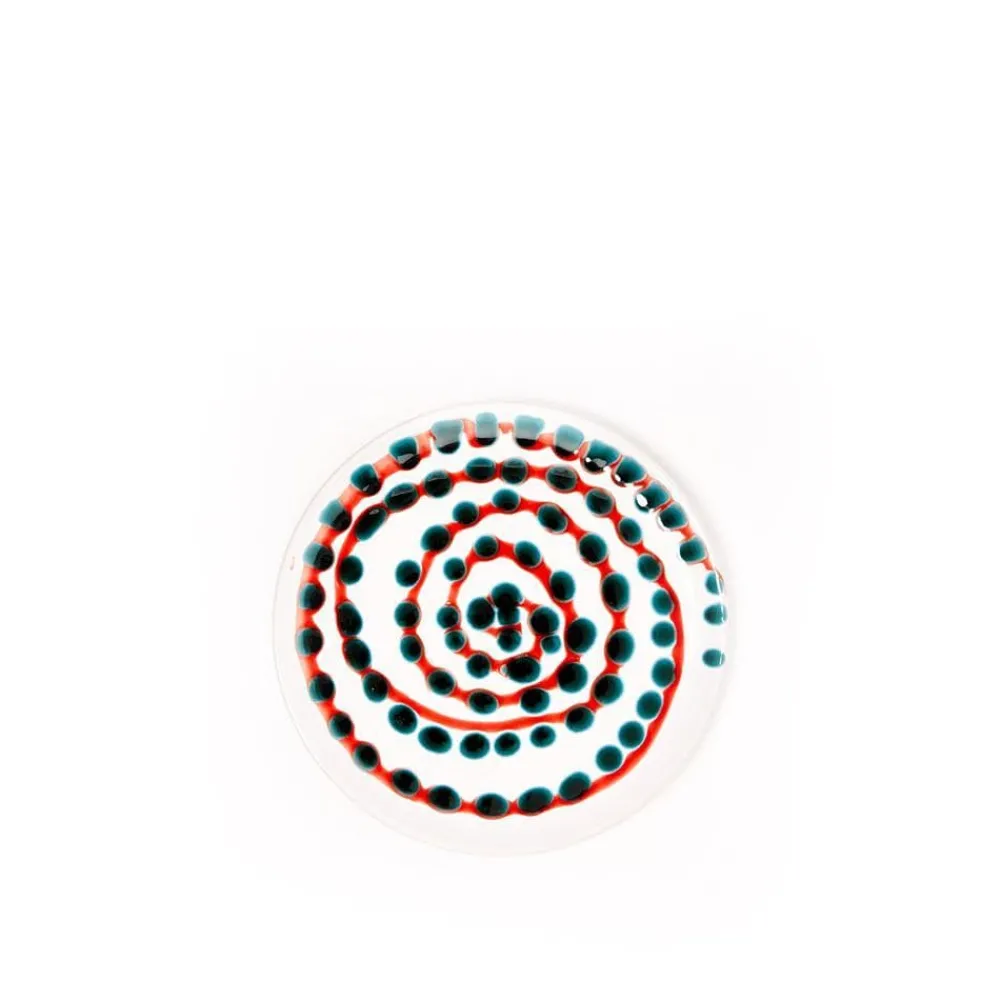 MERCI Assiette plate en faïence Paola Navone