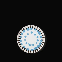 MERCI Assiette plate en faïence Paola Navone