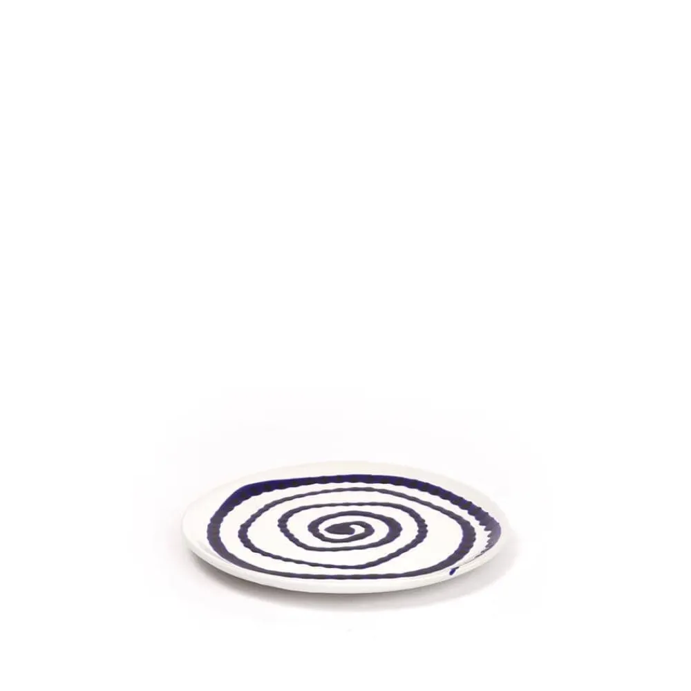 MERCI Assiette plate en faïence Paola Navone
