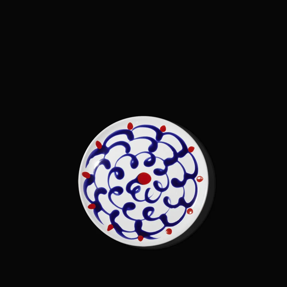 MERCI Assiette plate en faïence Paola Navone