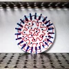 MERCI Assiette plate en faïence Paola Navone