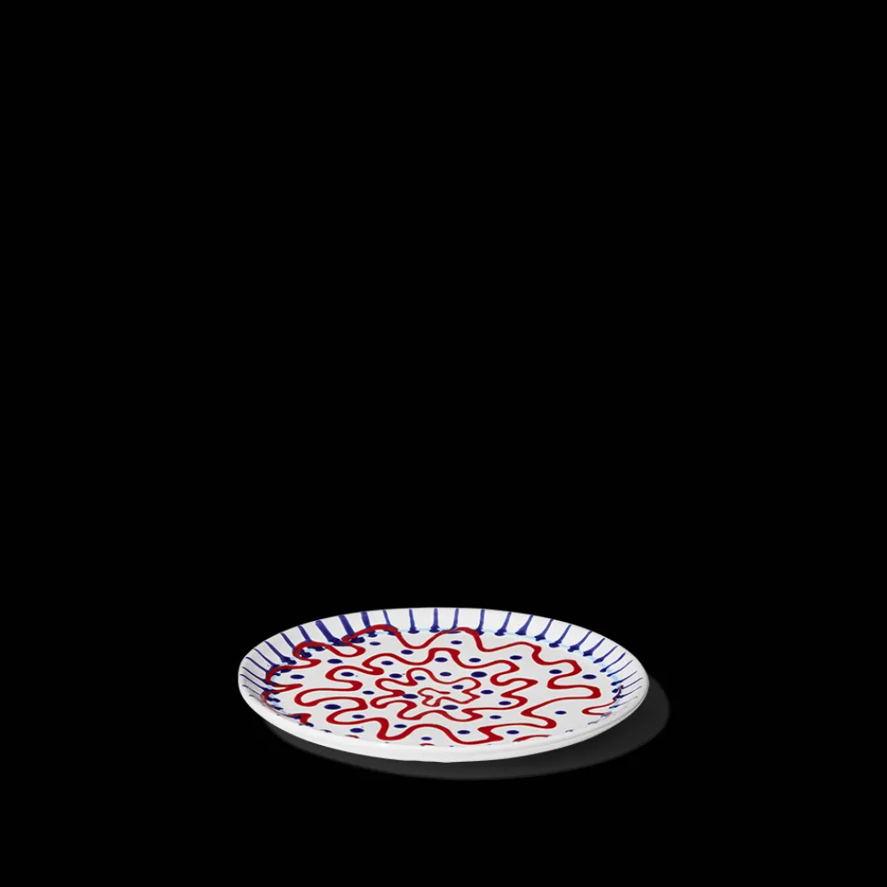 MERCI Assiette plate en faïence Paola Navone