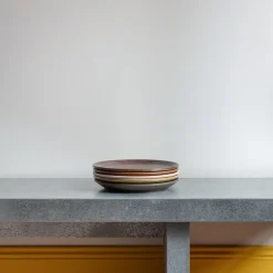 559 STONEWARE Assiette plate en grès fin - Gris Ardoise