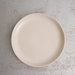 559 STONEWARE Assiette plate en grès fin - Blanc