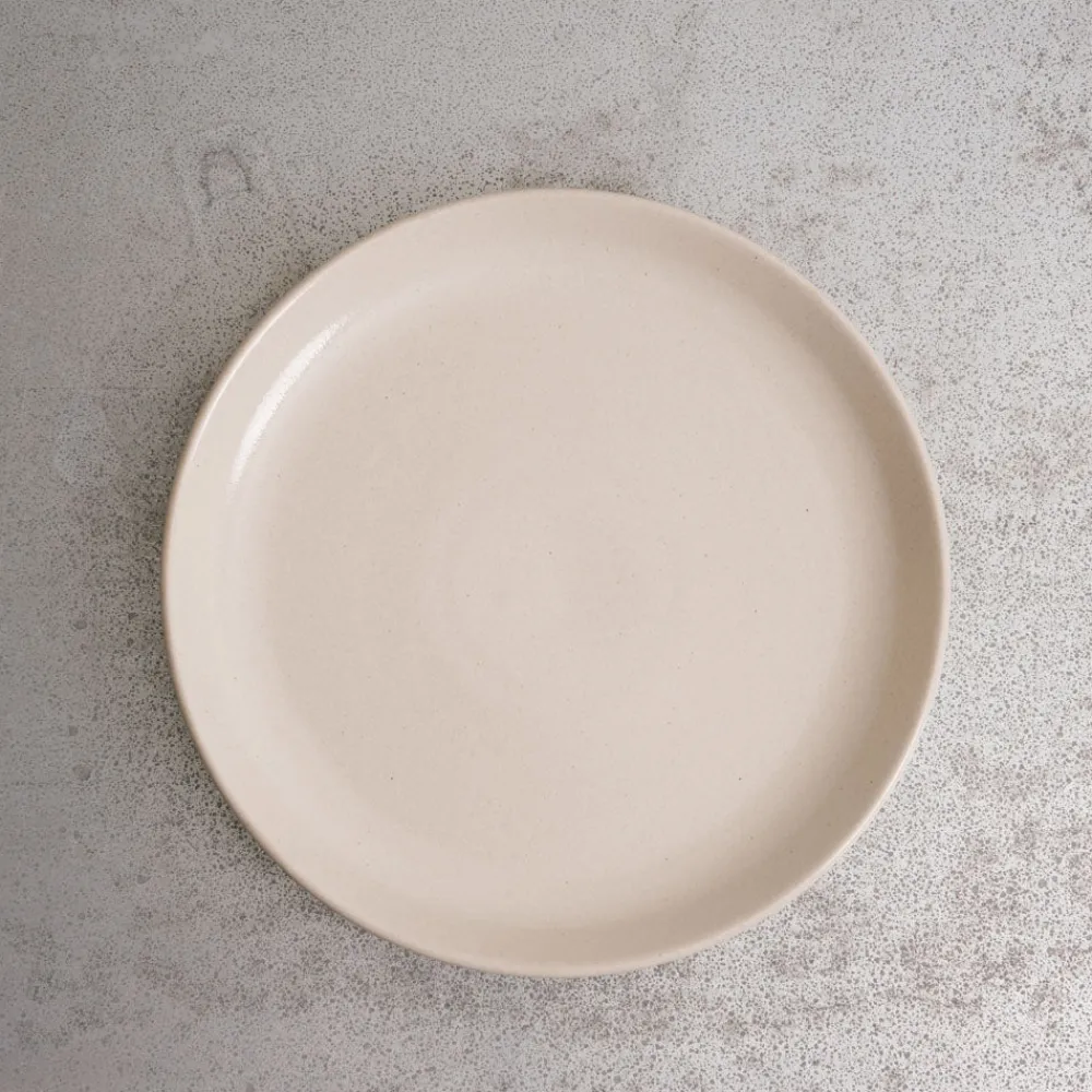 559 STONEWARE Assiette plate en grès fin - Blanc