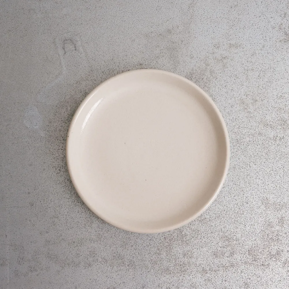559 STONEWARE Assiette plate en grès fin - Blanc
