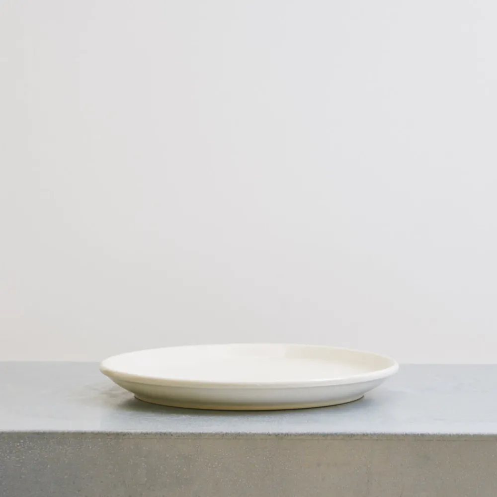559 STONEWARE Assiette plate en grès fin - Blanc