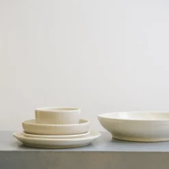 559 STONEWARE Assiette plate en grès fin - Blanc