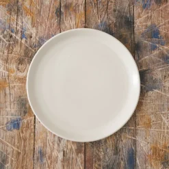 559 STONEWARE Assiette plate en grès fin - Blanc