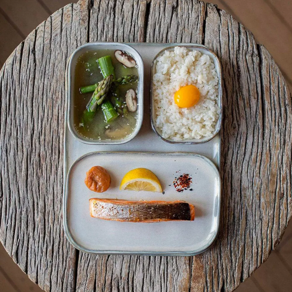 259 SERAX Assiette plate en grès n°2 - Mastic