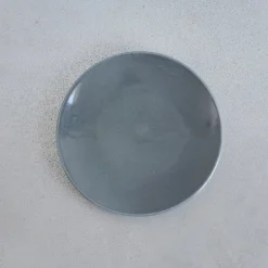 1927 DINNERWARE & CO Assiette plate upcyclée - Bleu