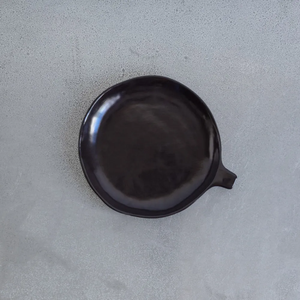 259 SERAX Assiette poêlon La Mère - Ebony