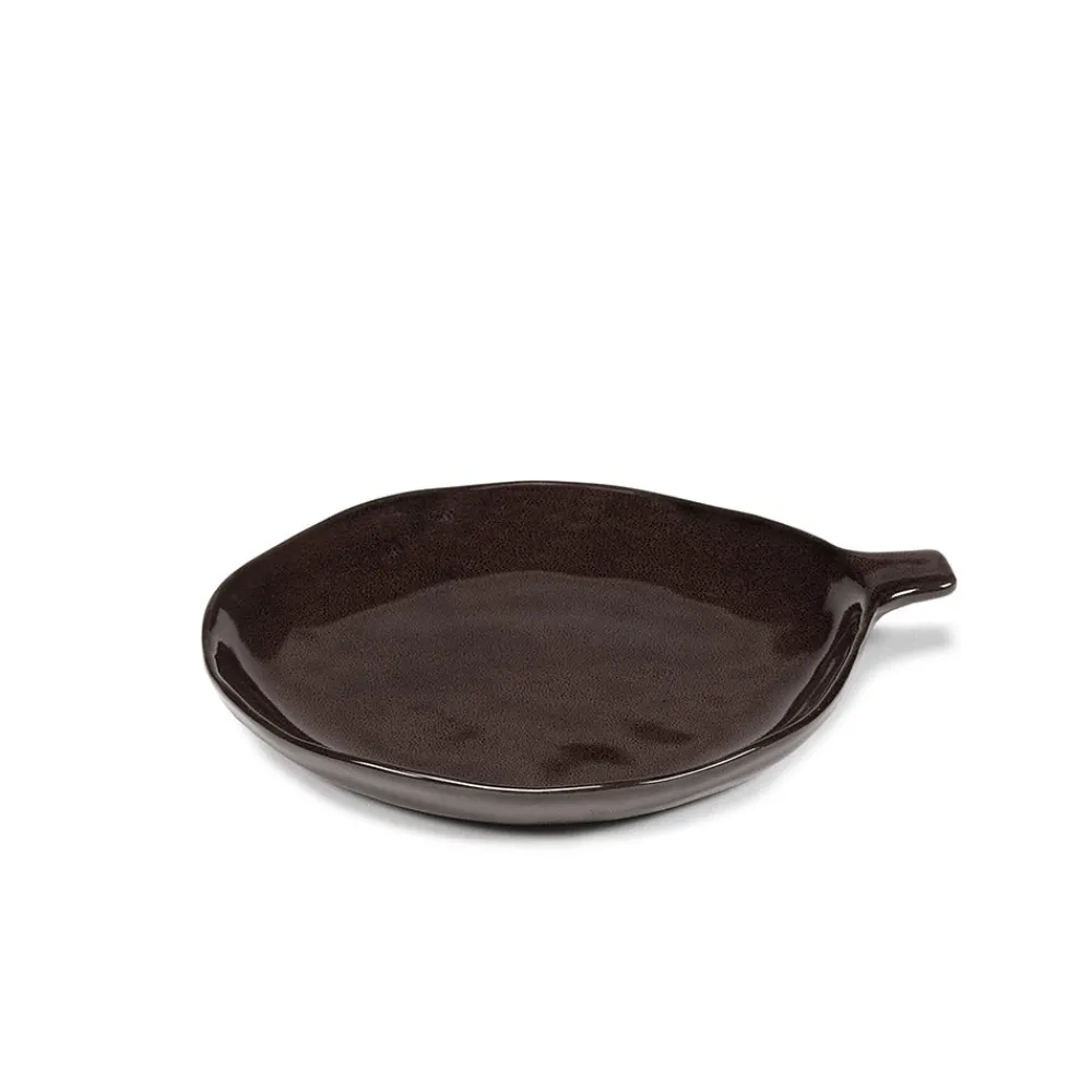 259 SERAX Assiette poêlon La Mère - Ebony