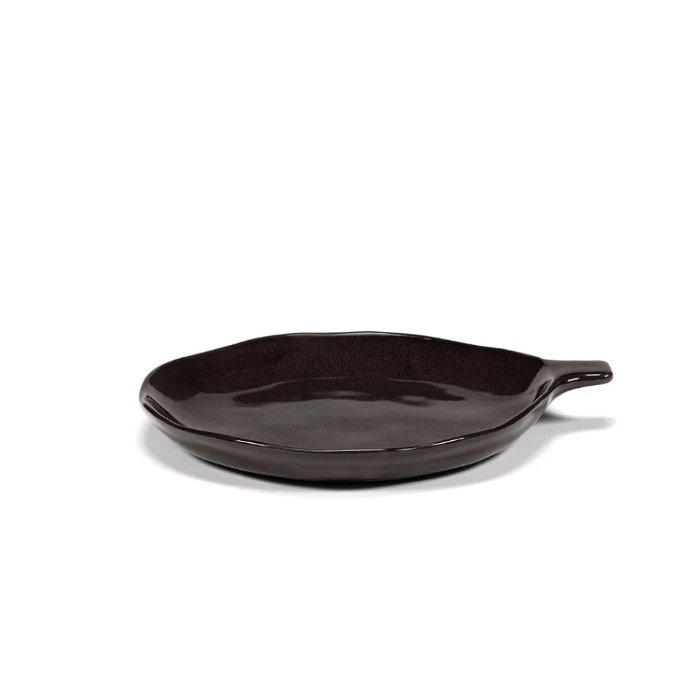 259 SERAX Assiette poêlon La Mère - Ebony