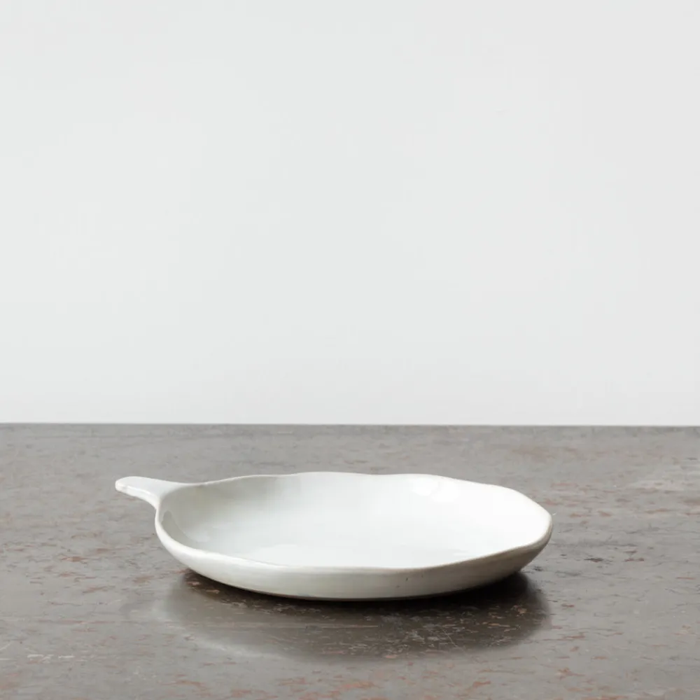 259 SERAX Assiette poêlon La Mère - Ebony Blanc