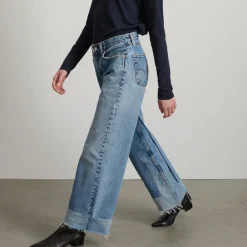 Women B SIDES - Jeans Reworked Culotte - Vintage Indigo