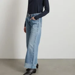Women B SIDES - Jeans Reworked Culotte - Vintage Indigo